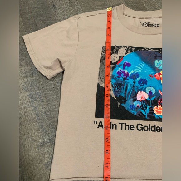 Disney Alice in Wonderland “All In The Golden
Afternoon” Cropped T-Shirt - Picture 4 of 6